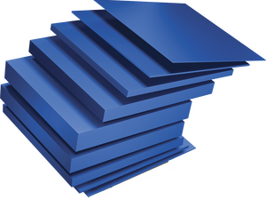 Blue water wave 1400 transparent